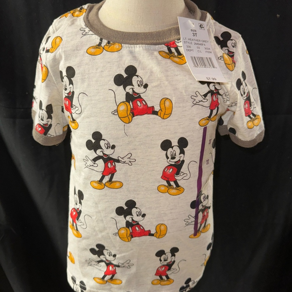 Mickey Mouse Boys Tshirt - 3T - NWT!!